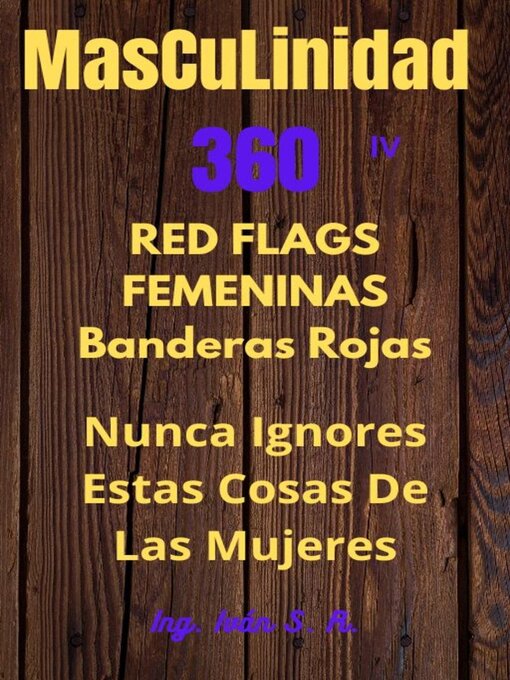 Title details for Masculinidad 360 Red Flags Femeninas by Roman - Available